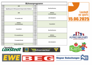 Mehr über den Artikel erfahren Bühnenprogramm go sports 2025