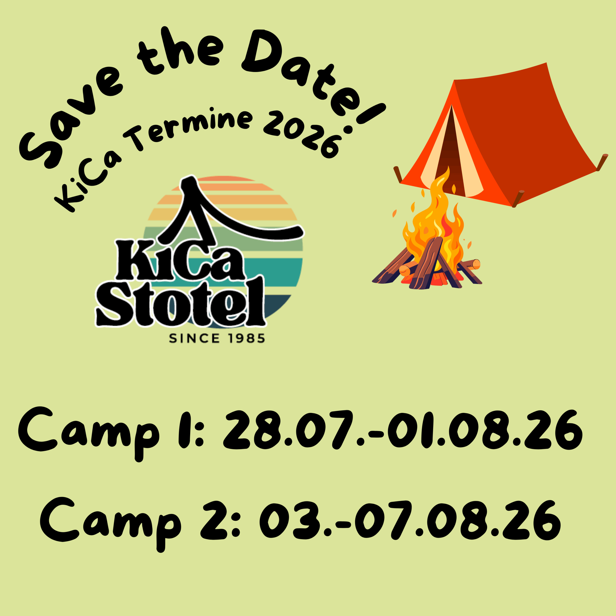 Mehr über den Artikel erfahren Termine KiCa 2026