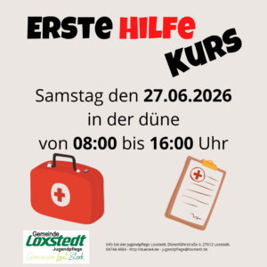 Mehr über den Artikel erfahren Erste-Hilfe Kurs
