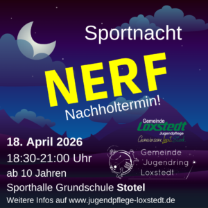 Mehr über den Artikel erfahren Sportnacht Nerf